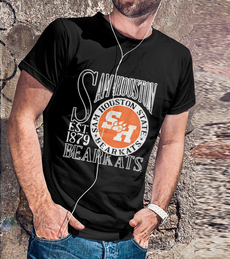 Sam Houston State Bearkats Est 1879 SH Paw T-Shirt