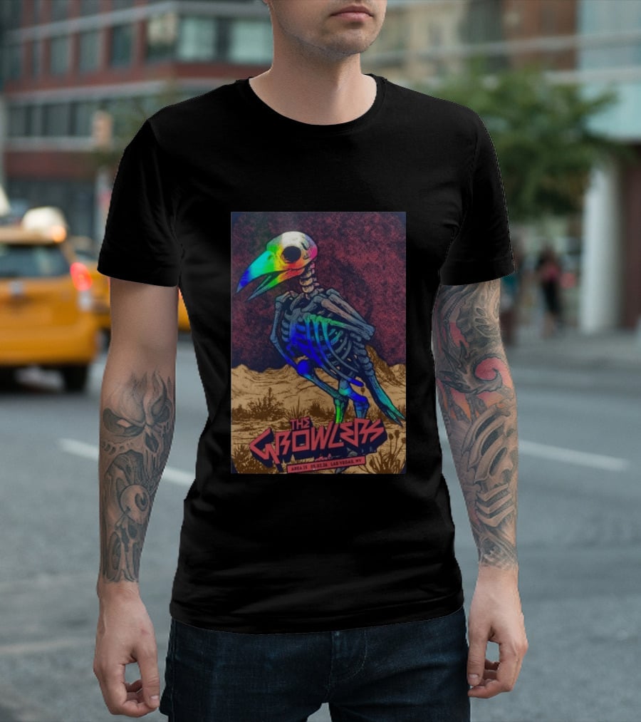 The Growlers Las Vegas Area 15 May 1 2026 Skeleton Bird T-Shirt