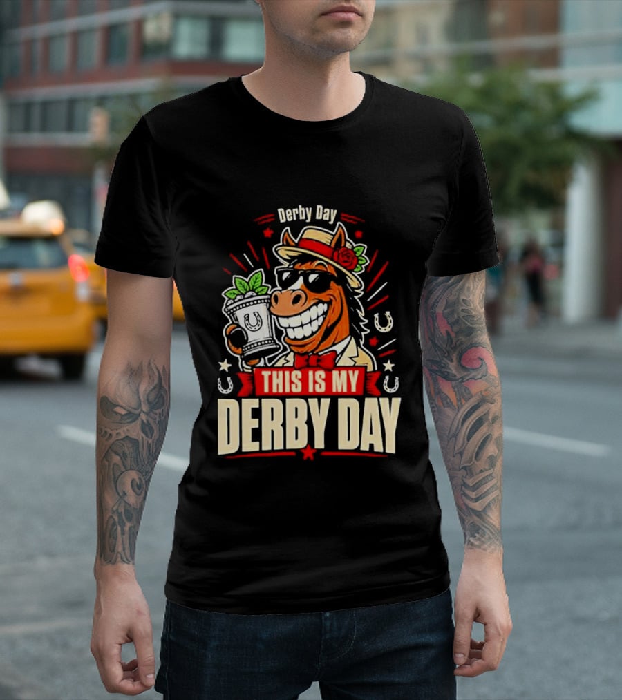 Derby Day Mint Julep Horse Party T-Shirt