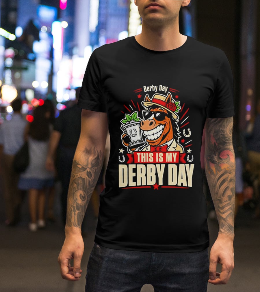 Derby Day Mint Julep Horse Party T-Shirt