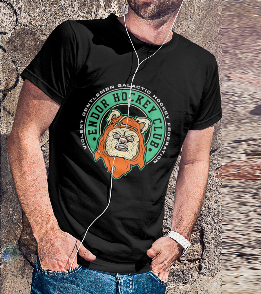 Violent Gentlemen Galactic Hockey Federation Endor Hockey Club 2026 T-Shirt