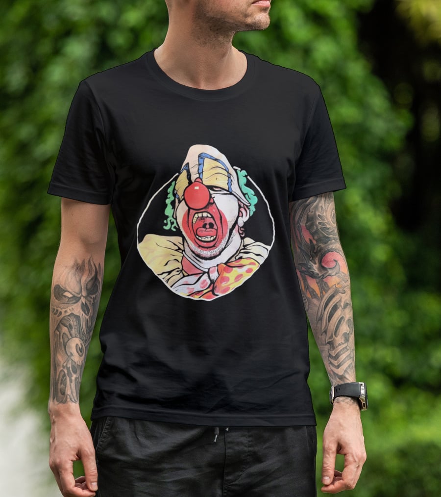Yucko The Clown Retro Cartoon Style Bold Expression T-Shirt