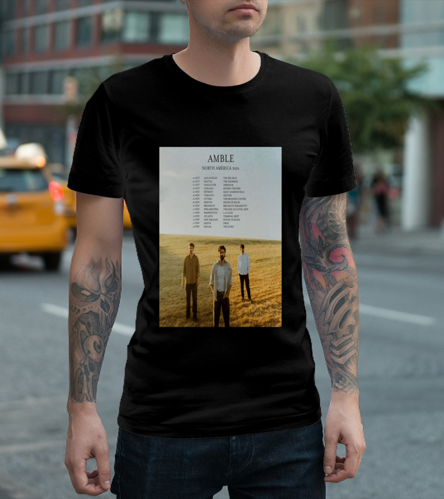 Amble Fall Tour 2026 T-Shirt