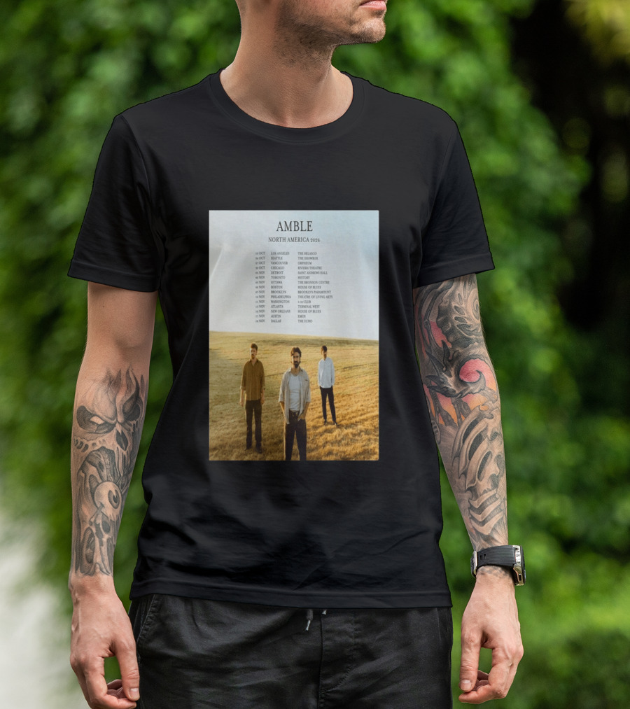 Amble Fall Tour 2026 T-Shirt