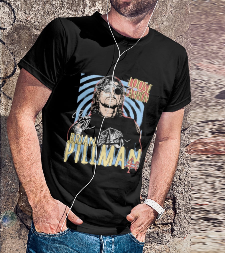 Brian Pillman Loose Cannon 4 Ever T-Shirt
