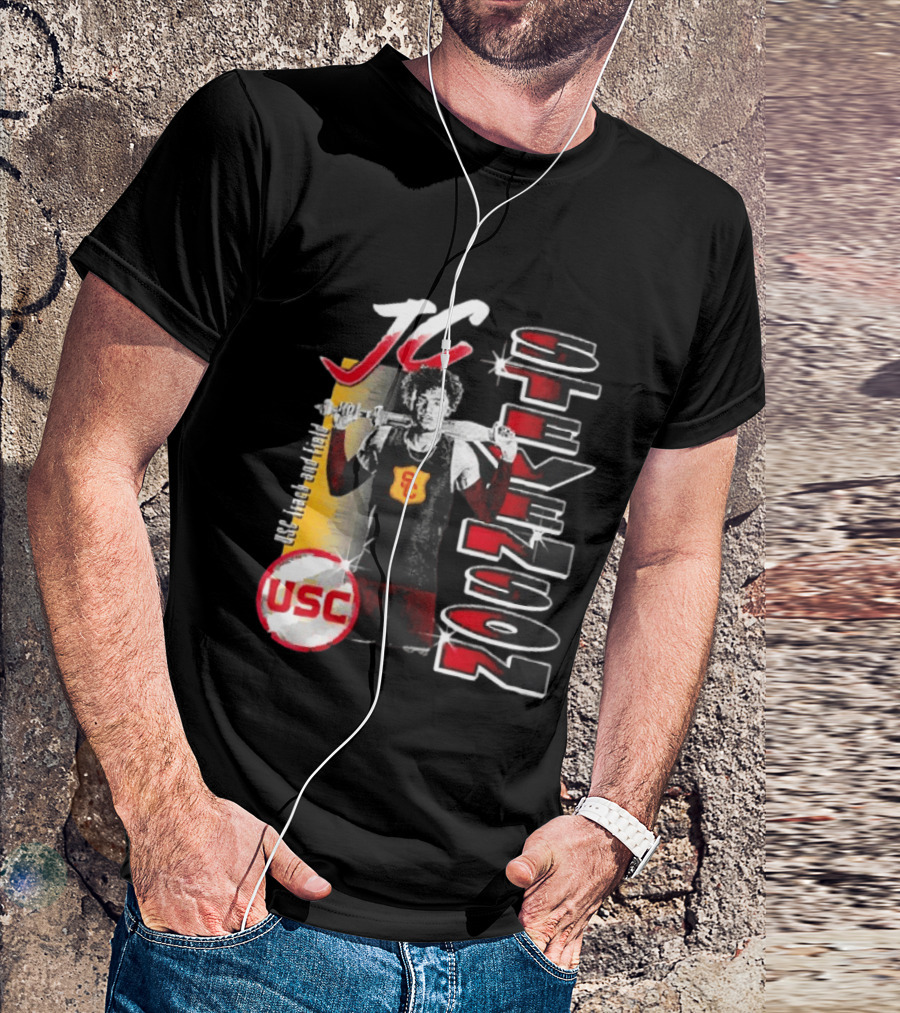 JC Stevenson USC Track And Field Player Name Athlete USC T-Shirt