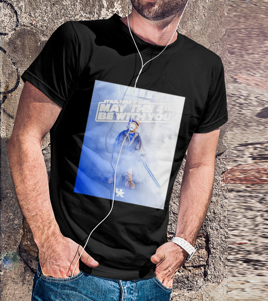 Star Wars Day May The 4th Be With You Kentucky Wildcats T-Shirt