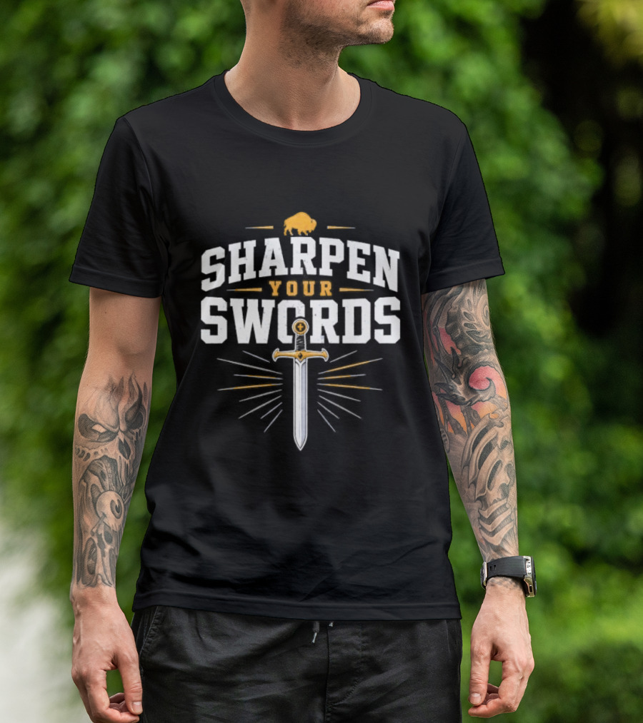 Buffalo Sabres Sharpen Your Swords Hockey T-Shirt
