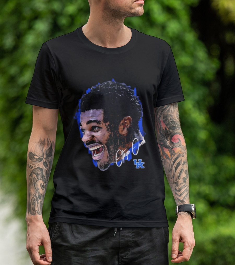 NCAA Men's Basketball Kentucky Wildcats Otega Oweh UK Basketball Fan Gear T-Shirt