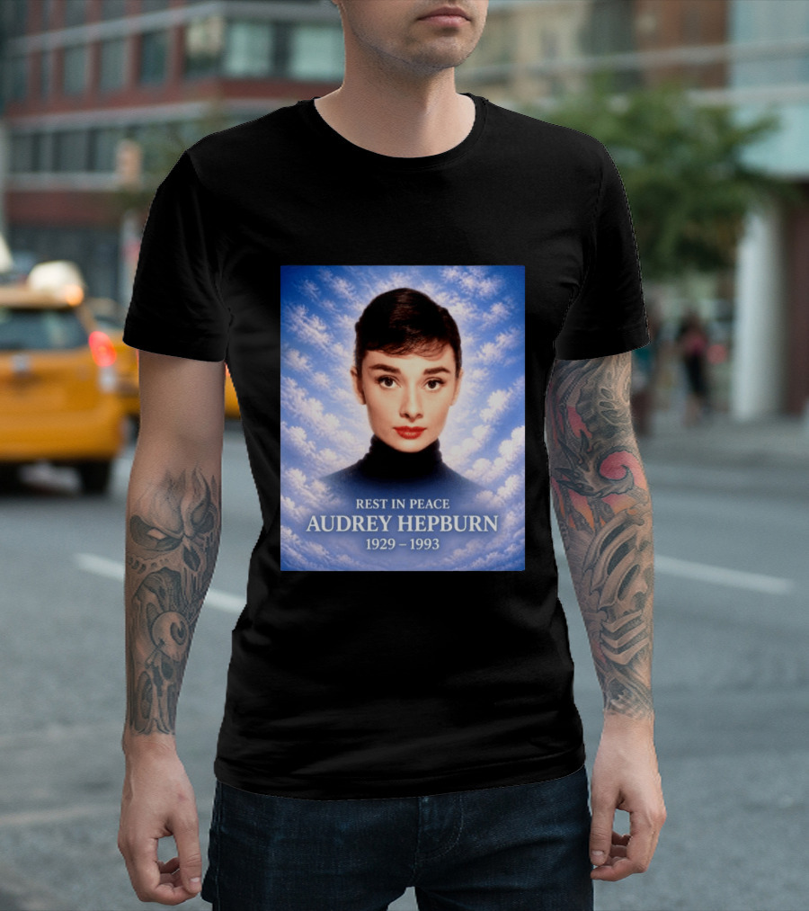 Rest In Peace Audrey Hepburn 1929 1993 T-Shirt