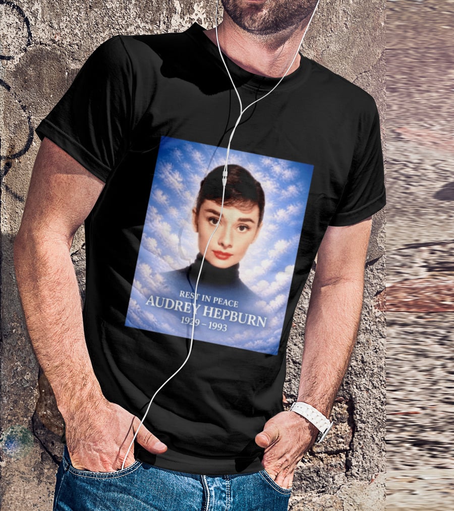 Rest In Peace Audrey Hepburn 1929 1993 T-Shirt