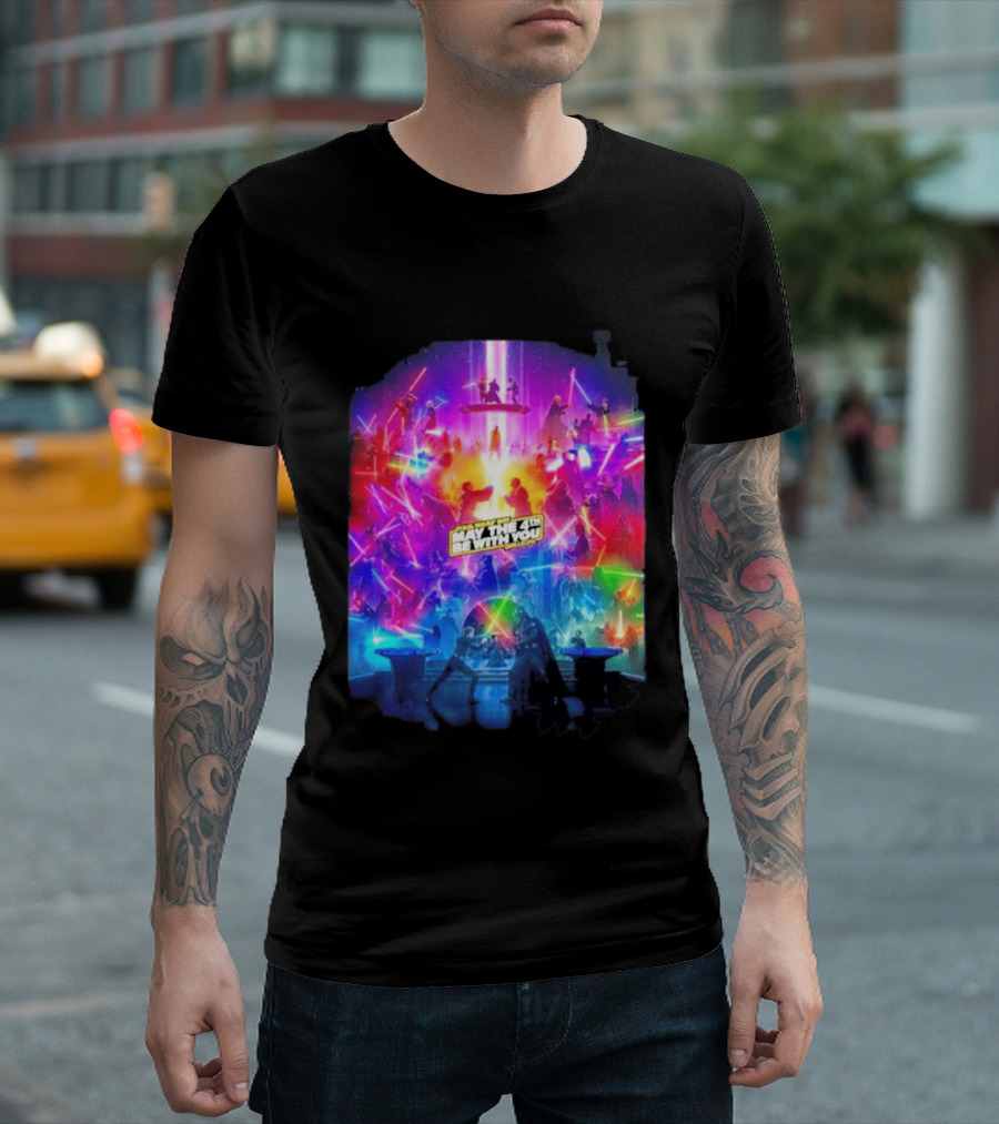 Star Wars May The 4th Be With You 2026 All Duels In The Saga T-Shirt