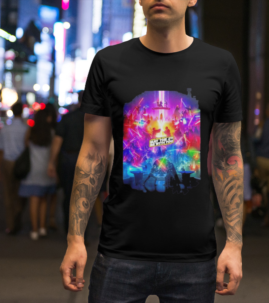 Star Wars May The 4th Be With You 2026 All Duels In The Saga T-Shirt