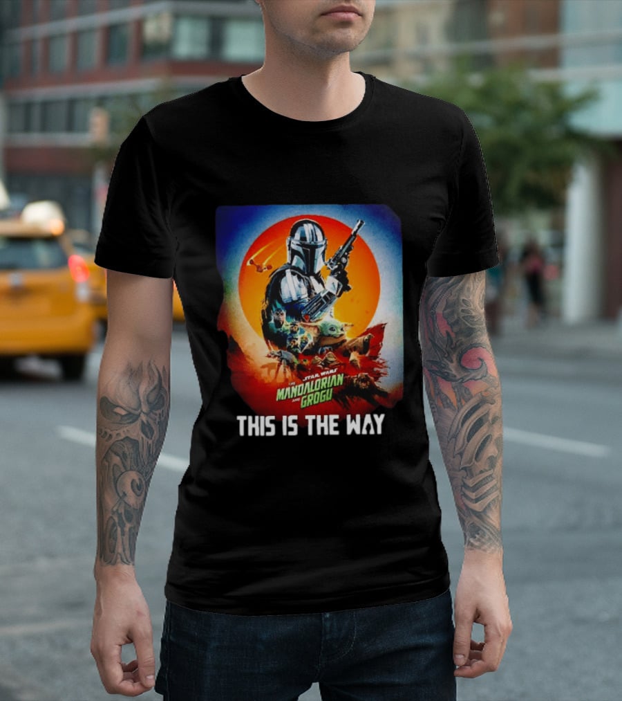 Star Wars Mandalorian Grogu This Is The Way T-Shirt