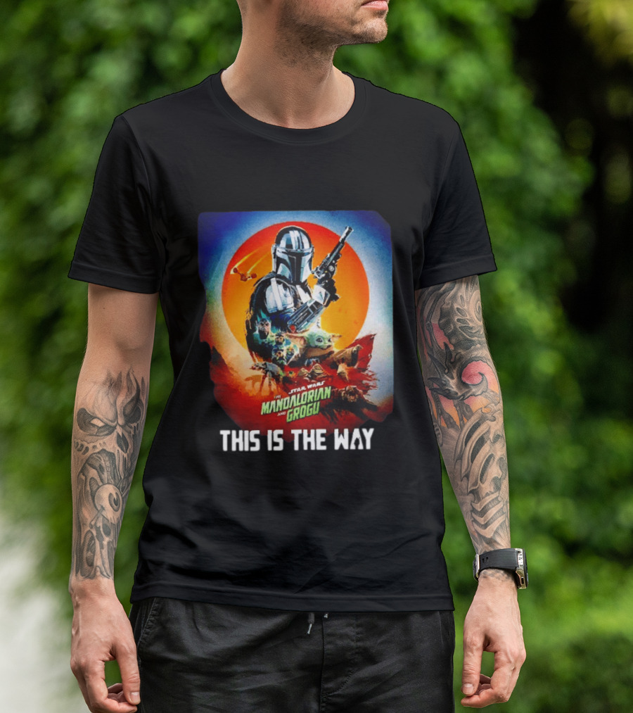 Star Wars Mandalorian Grogu This Is The Way T-Shirt