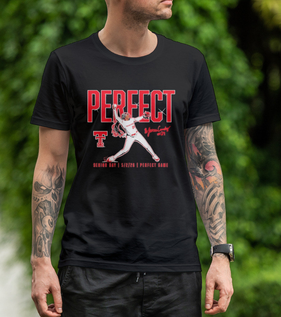 Texas Tech Softball Senior Day Lubbock Perfect Game NiJaree Canady T-Shirt