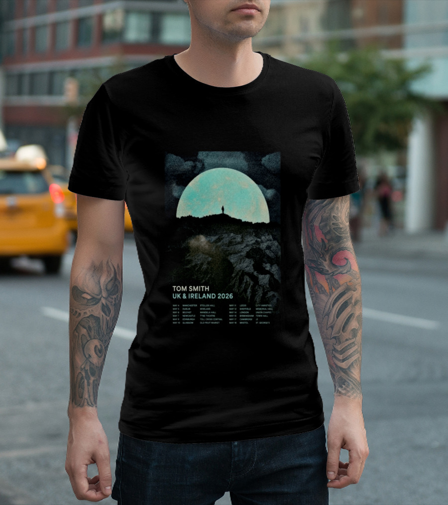Tom Smith May 05 2026 Dublin Whelan's UK Ireland Tour T-Shirt