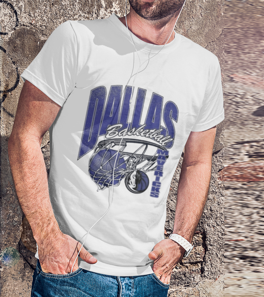 2026 Dallas Mavericks Basketball Swish T-Shirt