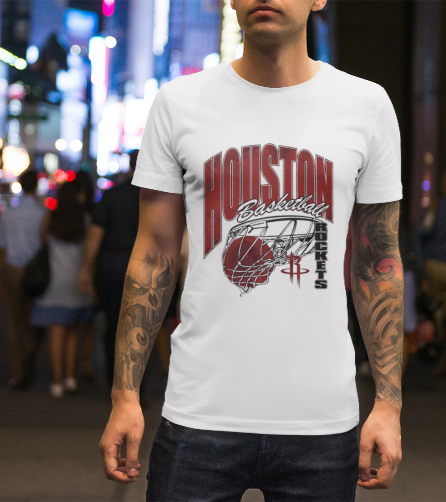 Houston Rockets Basketball Swish 2026 T-Shirt