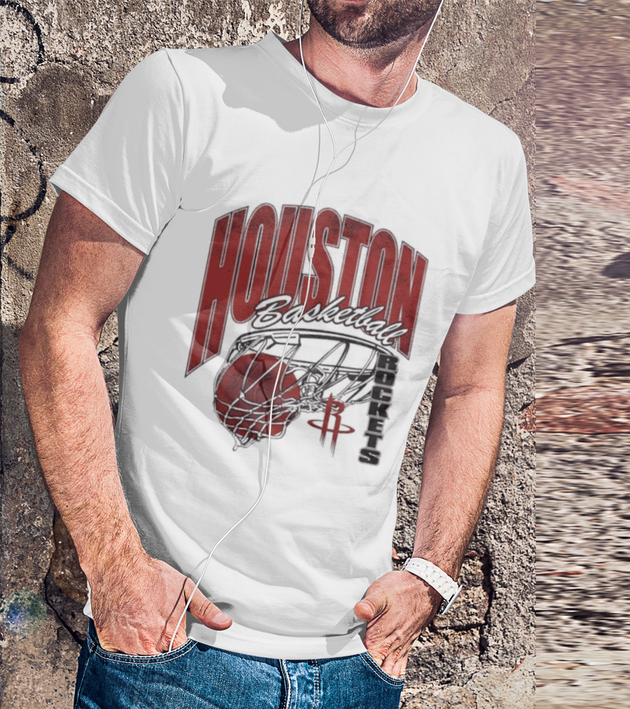 Houston Rockets Basketball Swish 2026 T-Shirt