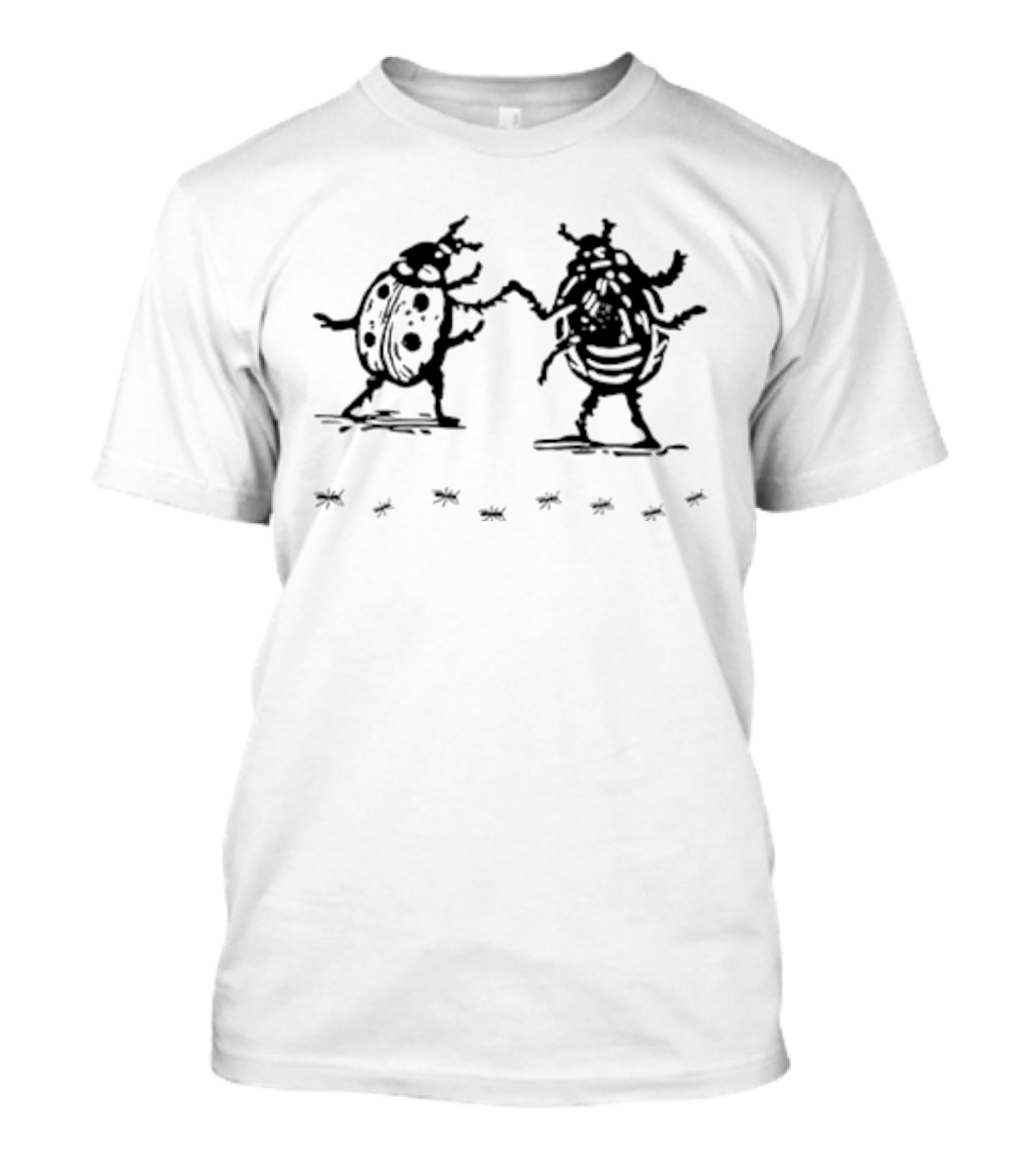 Dancing Lady Bugs The Last Of The Bugs Noah Kahan T-Shirt