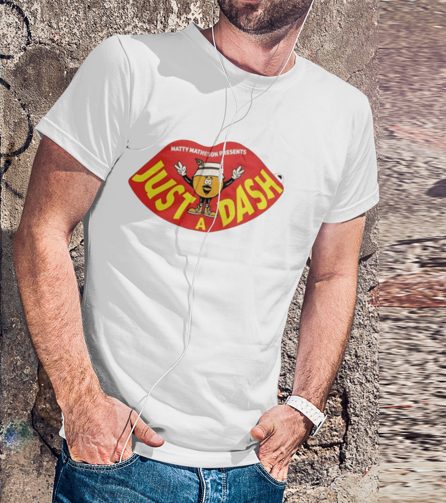 Matty Matheson Presents Just A Dash Lips With Cartoon T-Shirt