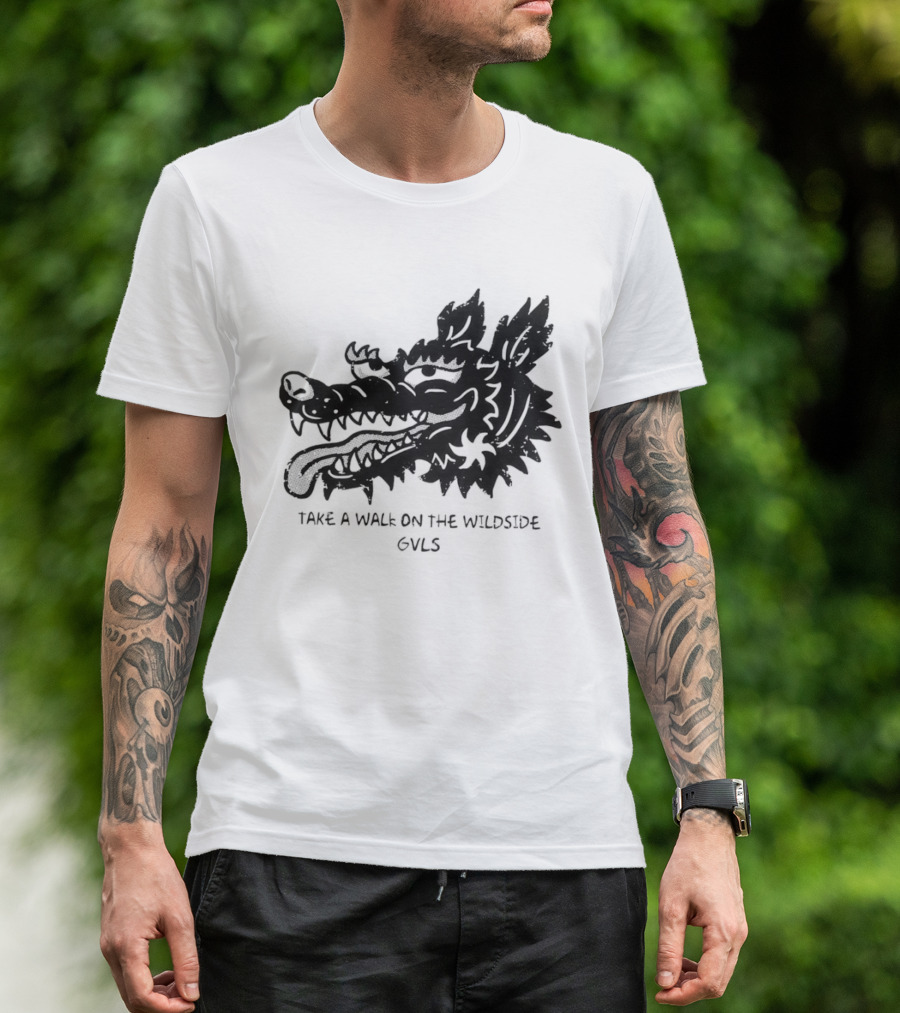 Take A Walk On The Wildside GVLS Dragon Head T-Shirt