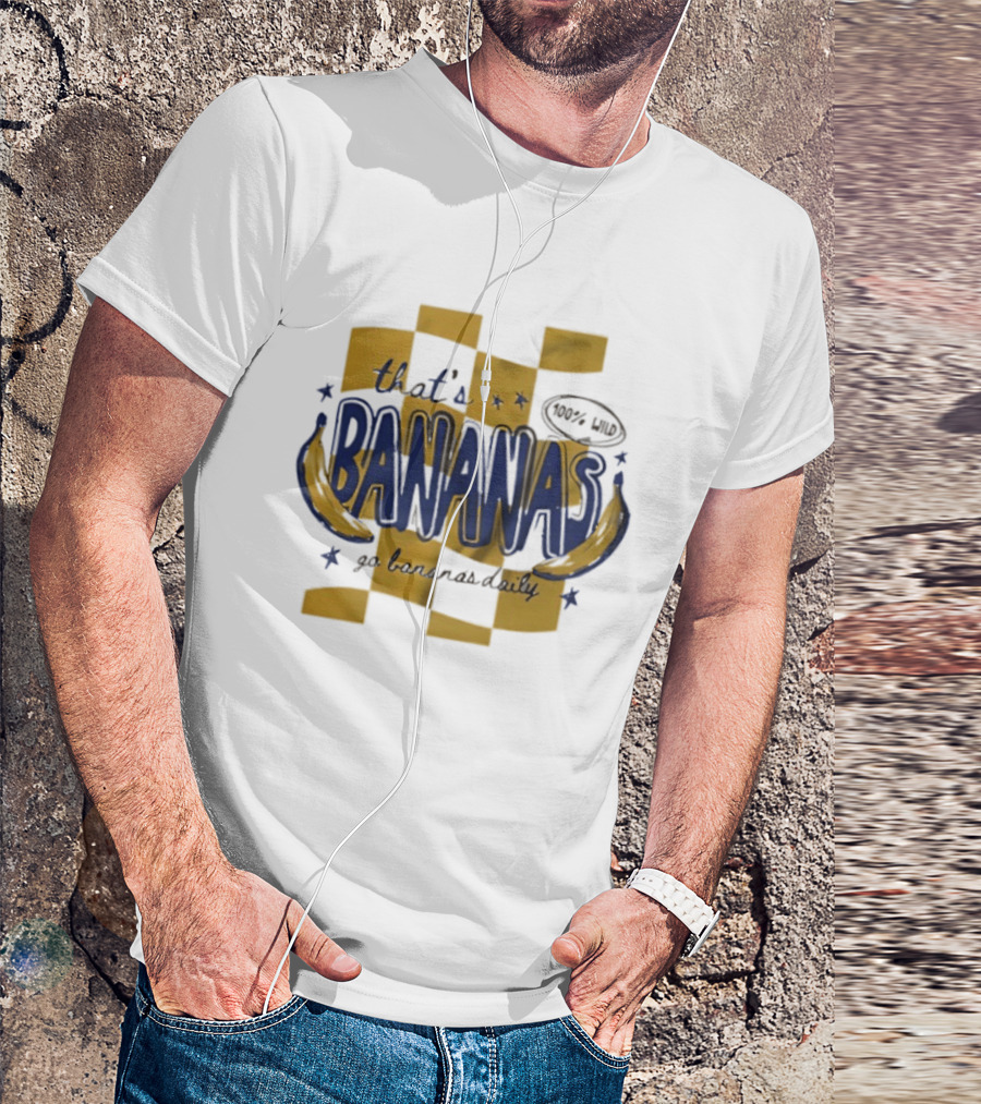 That's Bananas 100% Wow Go Bananas Daily T-Shirt