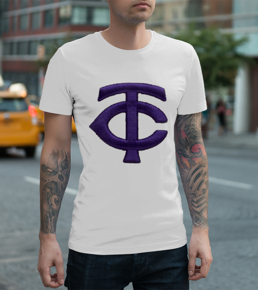 Minnesota Twins TC Logo Mankato State 2026 Hat Giveaway T-Shirt