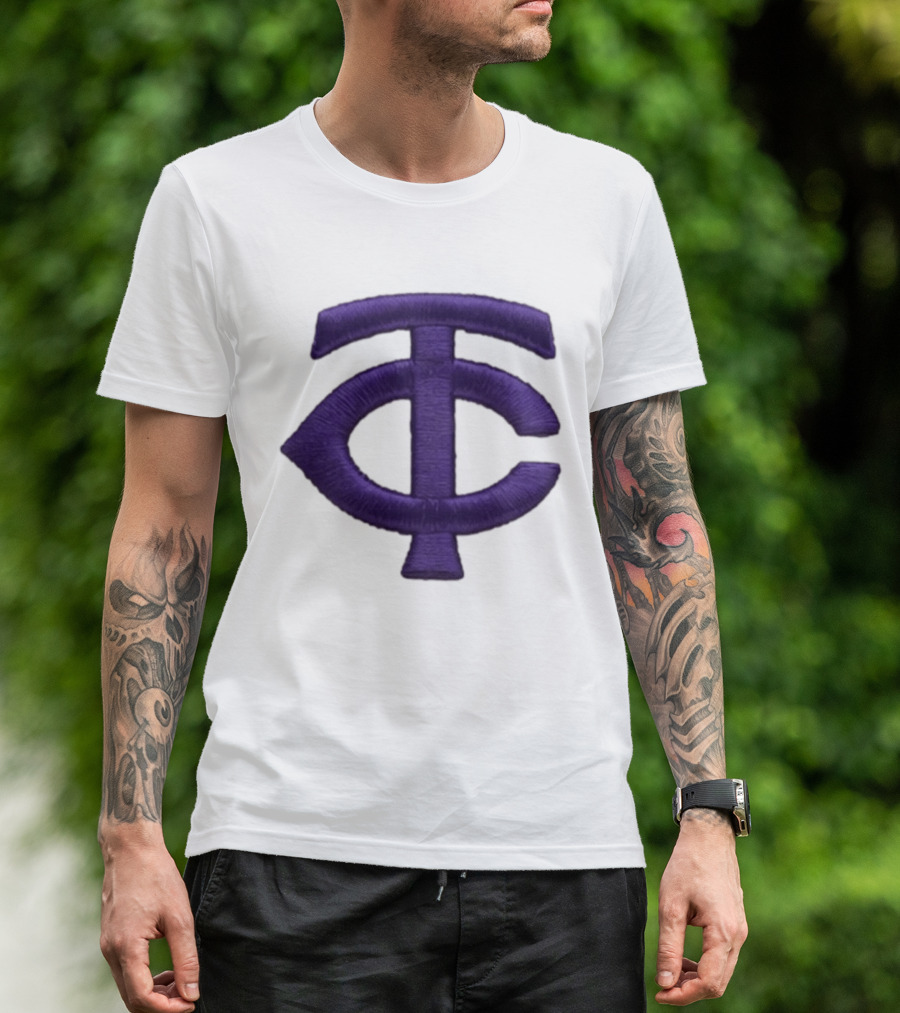 Minnesota Twins TC Logo Mankato State 2026 Hat Giveaway T-Shirt