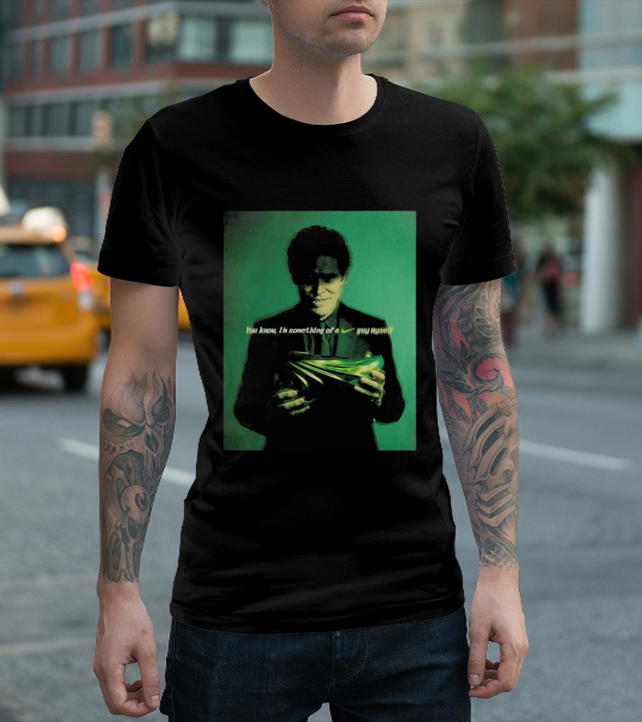 Ducks Of A Feather X Nike GT Future Green Goblin You Know I'm Something Of A Nike Guy Myself T-Shirt