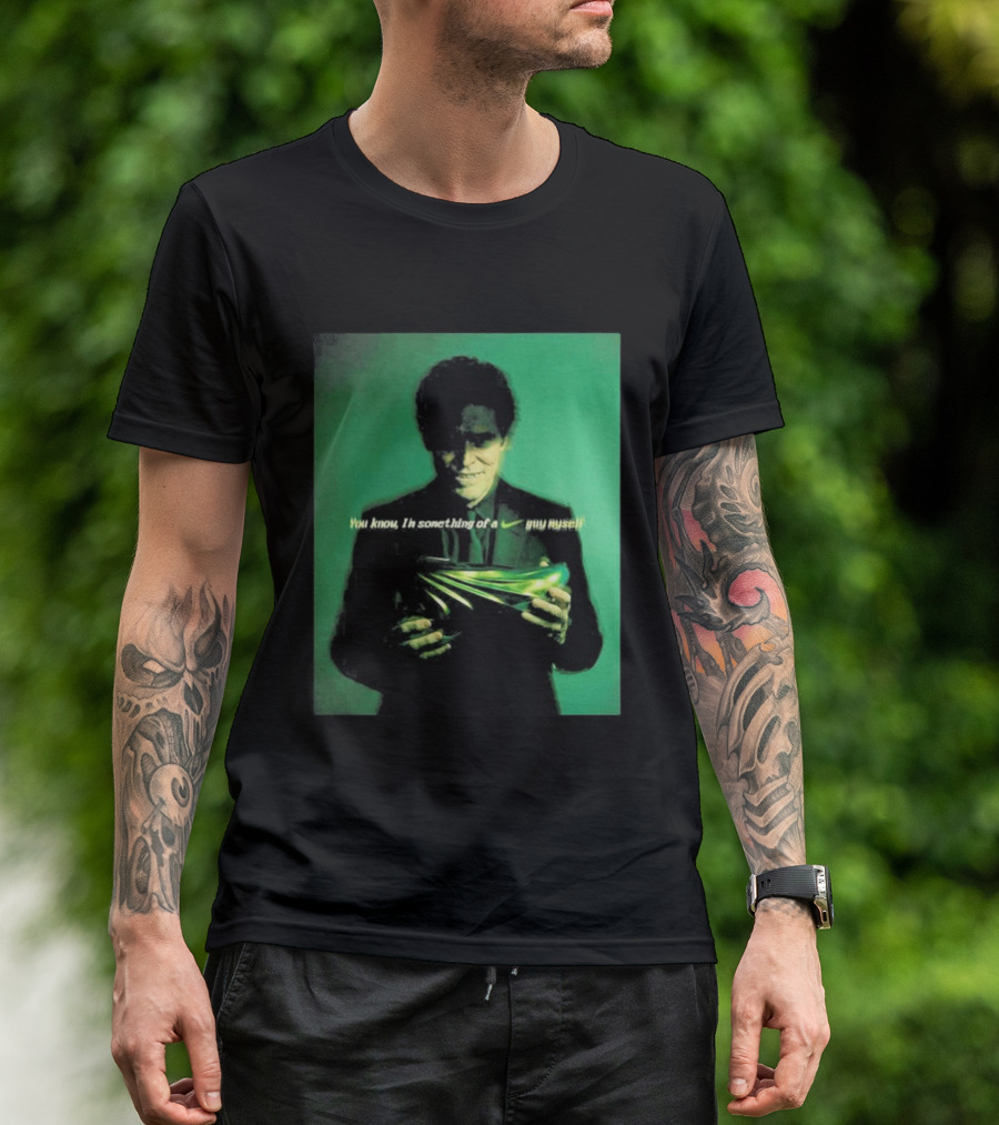 Ducks Of A Feather X Nike GT Future Green Goblin You Know I'm Something Of A Nike Guy Myself T-Shirt