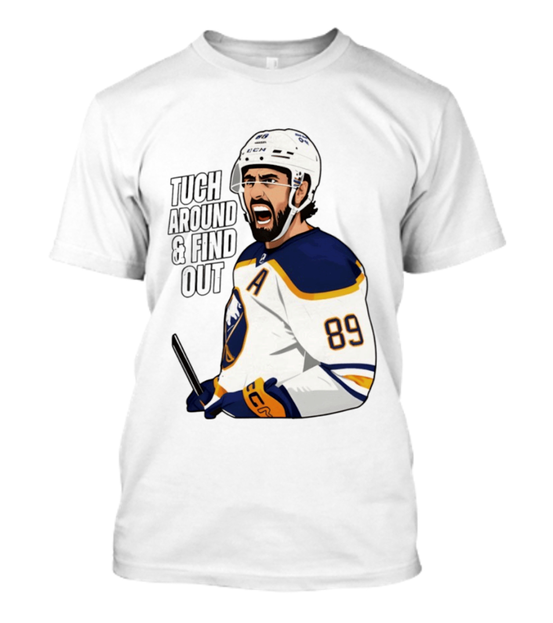 Tuch Around And Find Out Buffalo Sabres NHL Hockey 2026 T-Shirt