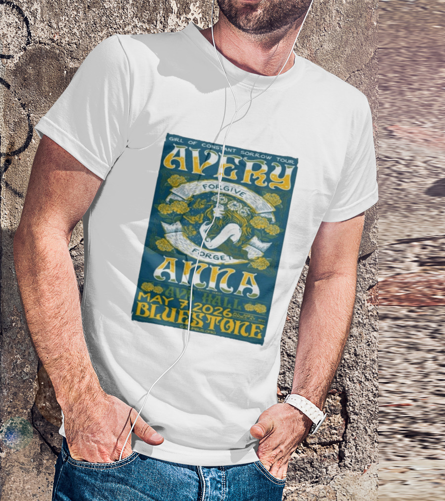 Avery Anna Girl Of Constant Sorrow Ava Hall May 7 2026 Bluestone Columbus Ohio T-Shirt