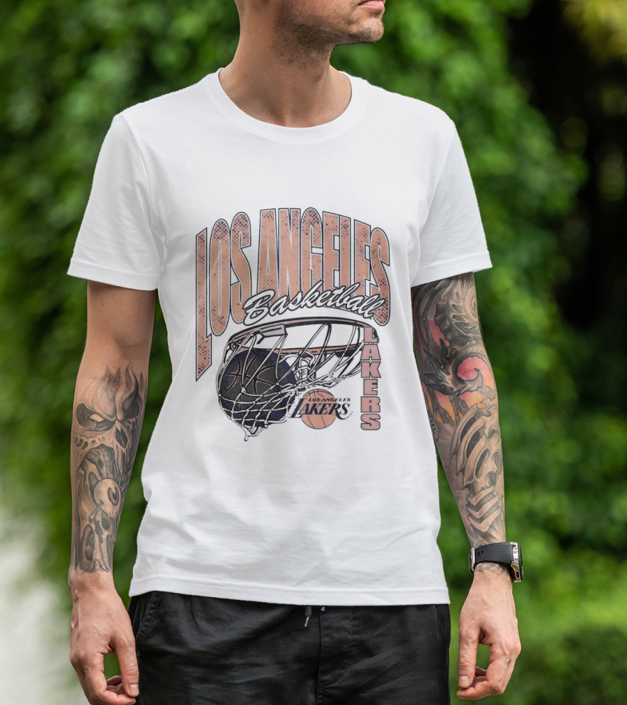 Los Angeles Lakers Basketball Swish T-Shirt