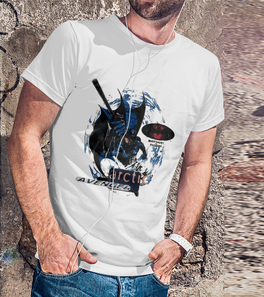 Batman Arctic Avenger Adventure With Robin T-Shirt