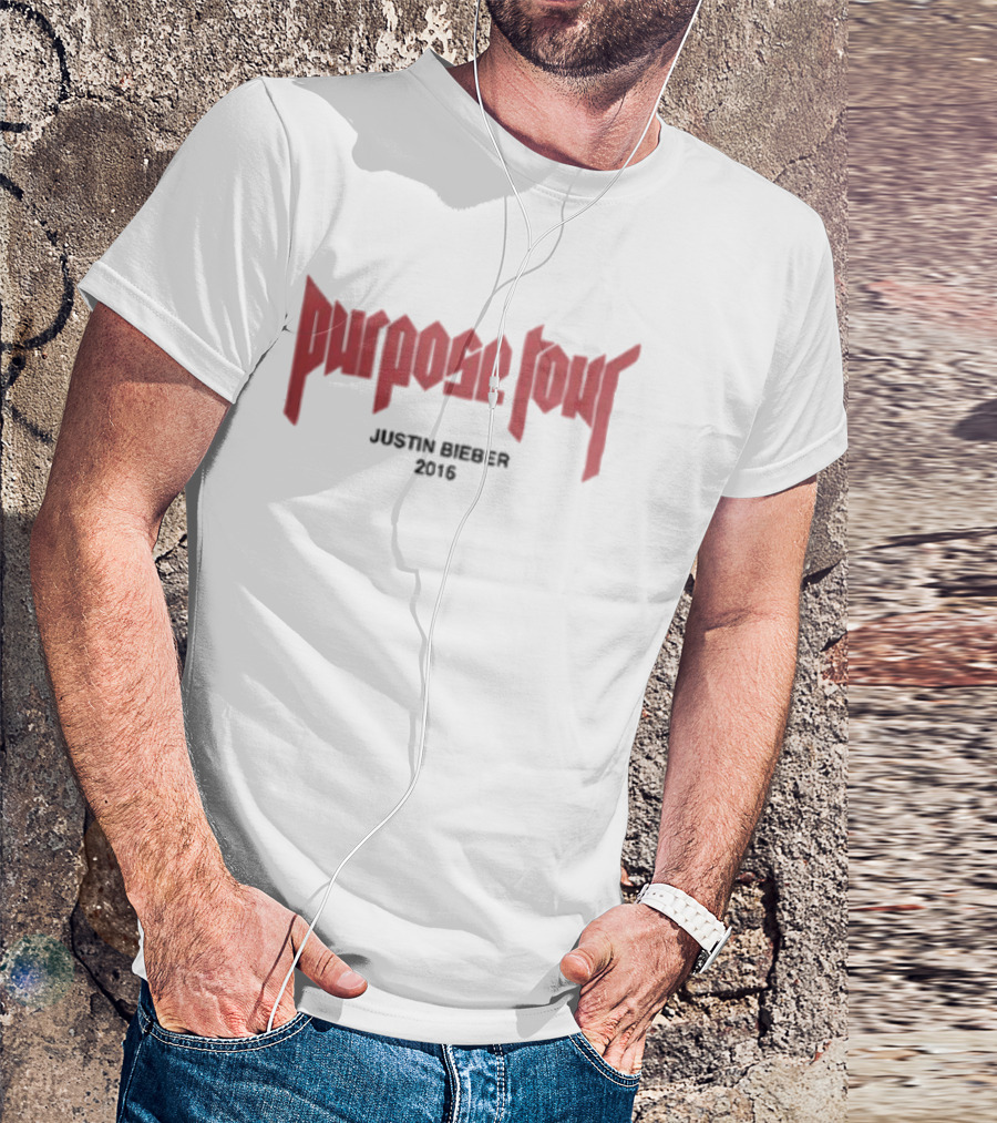 Purpose Tour Justin Bieber 2016 T-Shirt
