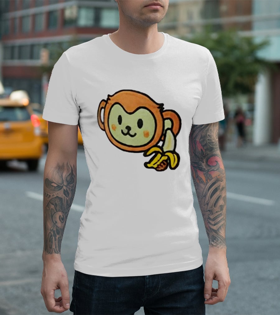 Munenori Kawasaki Monkey Never Cramps Banana 2026 T-Shirt