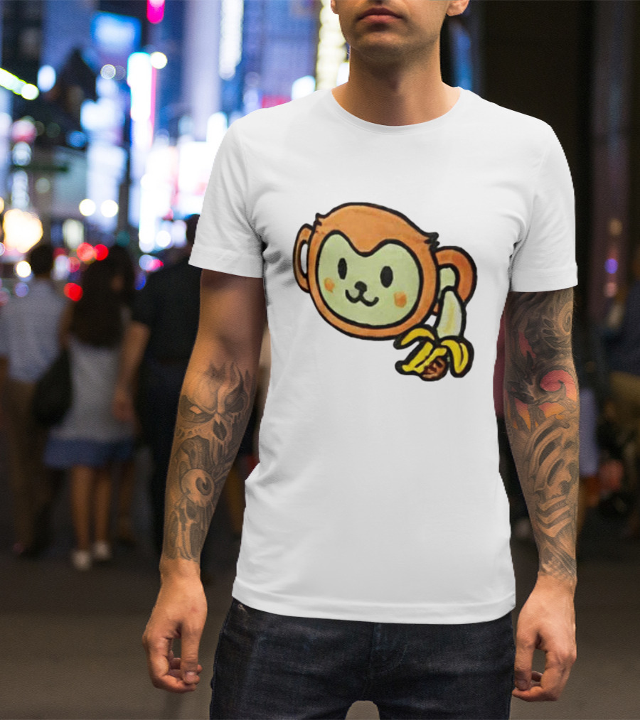 Munenori Kawasaki Monkey Never Cramps Banana 2026 T-Shirt