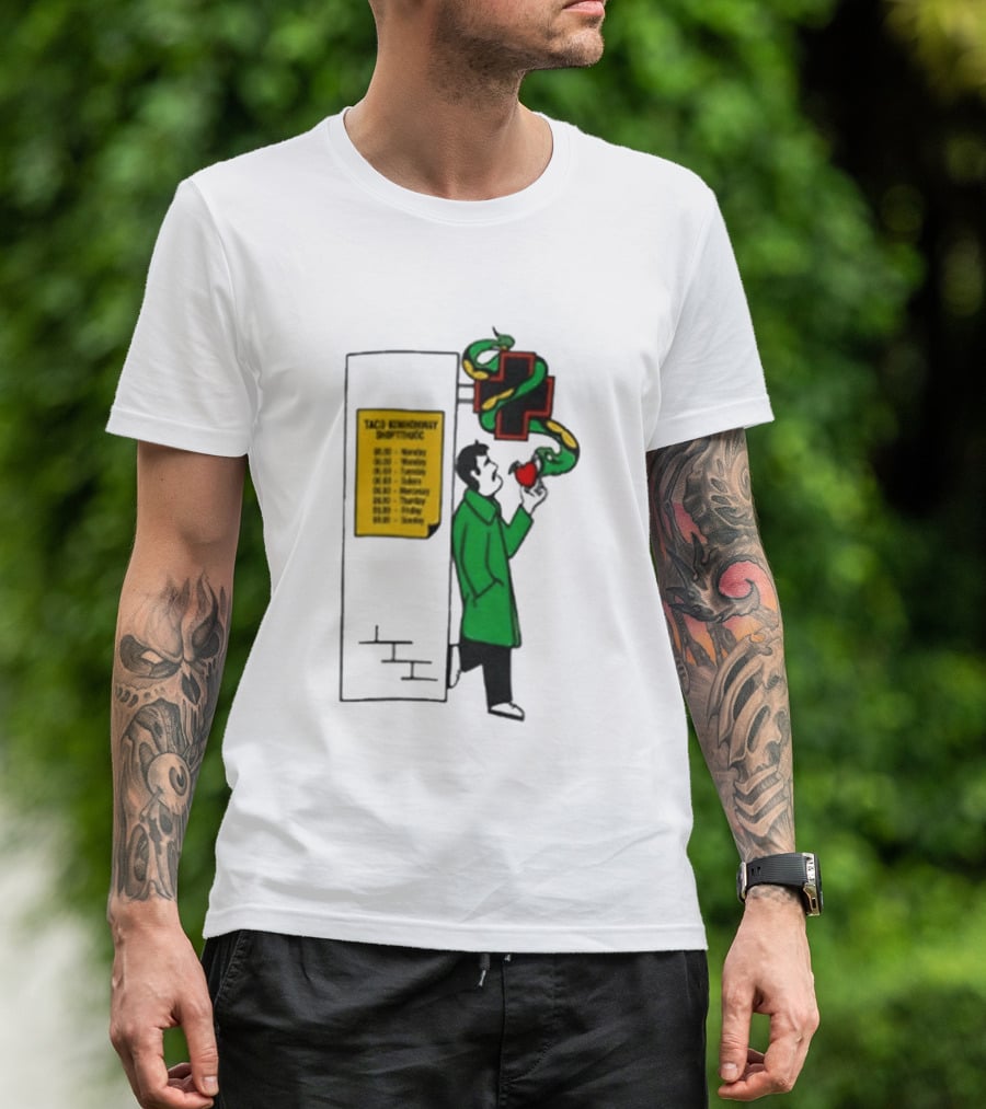 Taco Hemingway Tour 2026 Snake Grafik Wegowa Szef Smoove Baron Friday T-Shirt