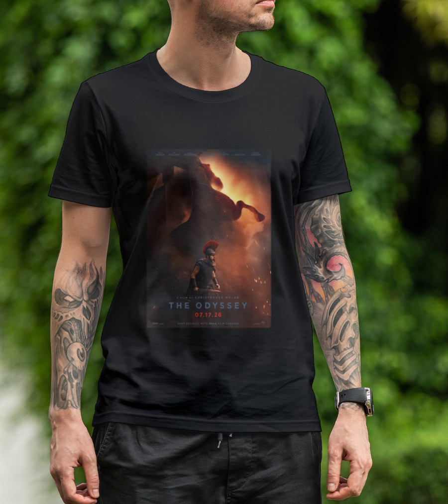 The Odyssey July 17 2026 A Film By Christopher Nolan IMAX Epic T-Shirt