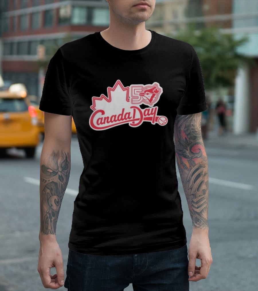 Toronto Blue Jays 50th Anniversary Canada Day 2026 Celebration T-Shirt