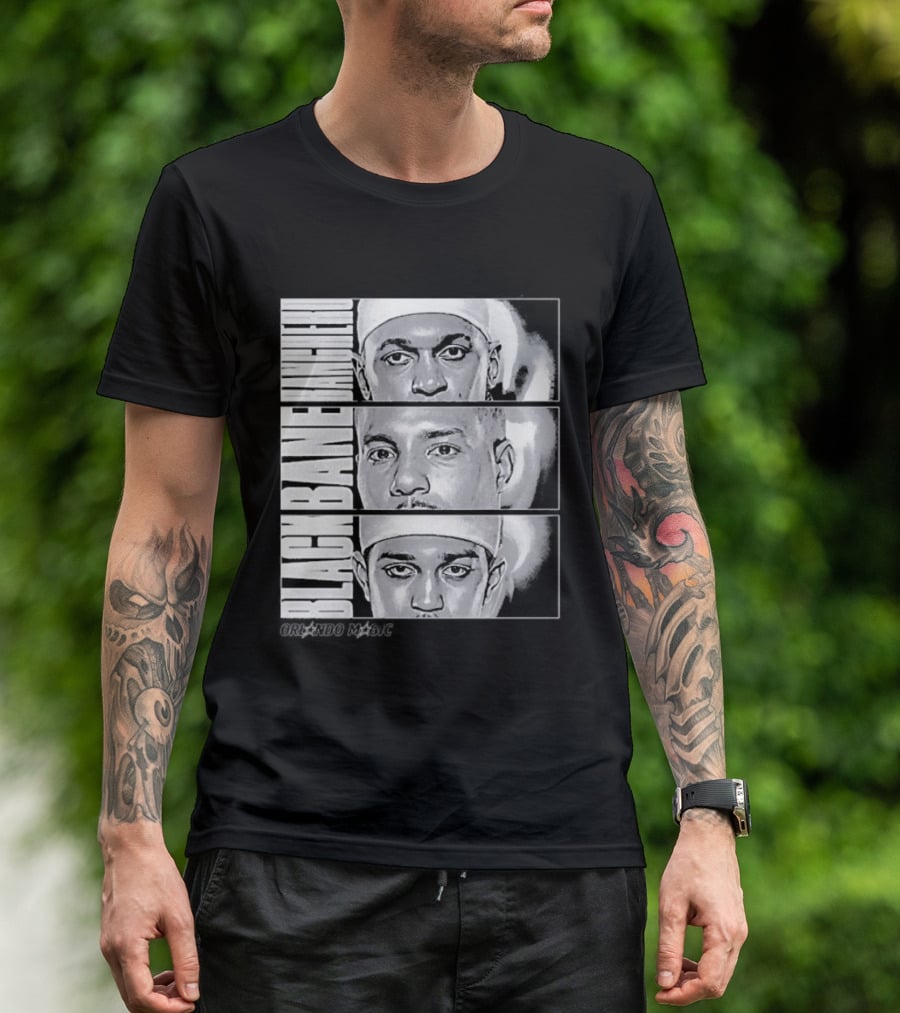 Banchero Bane And Black Orlando Magic Basketball Player T-Shirt
