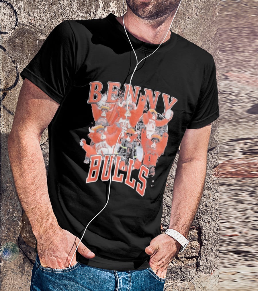 Benny Chicago Bulls Stadium Essentials Youth Crossroads Bulls T-Shirt