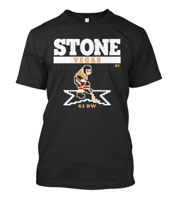 Stone Vegas Hockey 61 RW Pixel T-Shirt