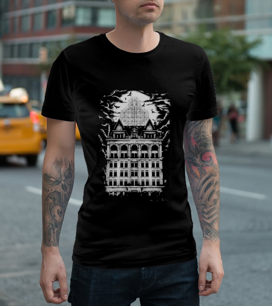 Miw Haunted Mansion Under Full Moon Mystique T-Shirt