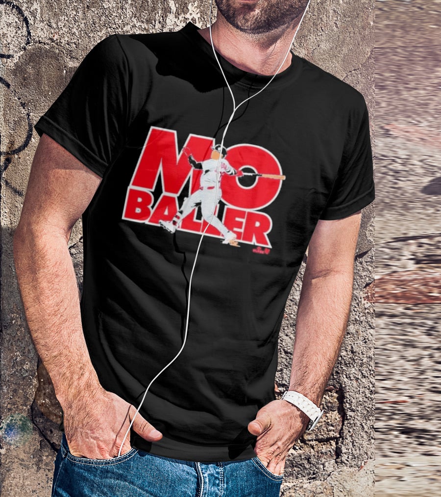 Moises Ballesteros Mo Baller Baseball Athlete Action T-Shirt