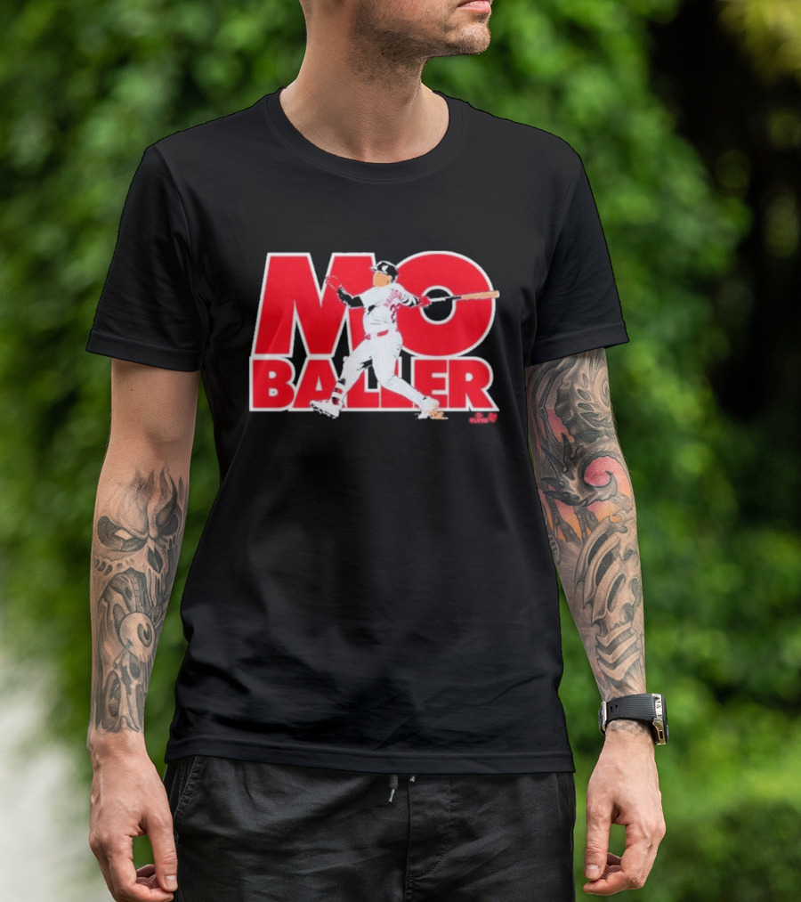 Moises Ballesteros Mo Baller Baseball Athlete Action T-Shirt