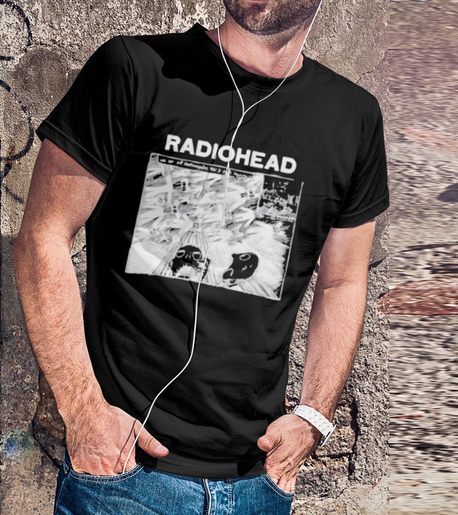 Radiohead Motion Picture House Black T-Shirt