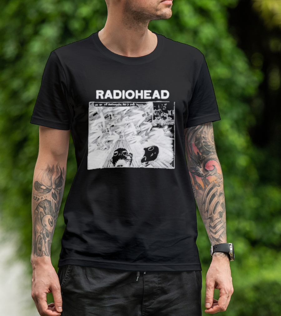 Radiohead Motion Picture House Black T-Shirt